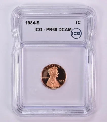 1984-S Lincoln Memorial Cent PR69 DCAM ICG