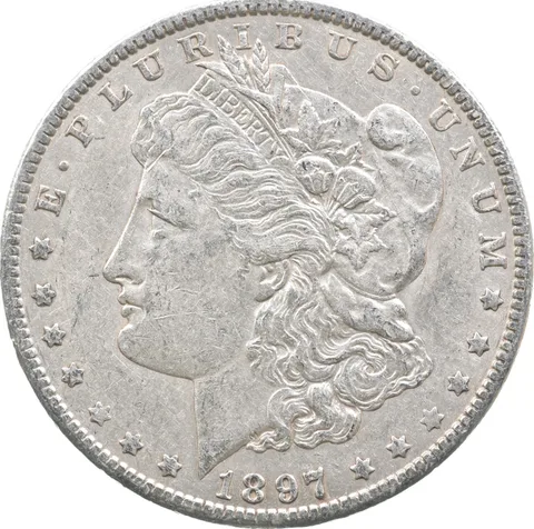 1897-O Morgan Silver Dollar a5208