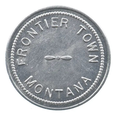 Frontier Town Montana Good For 10 Cents Token *5054