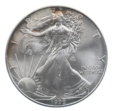 Better Date 1999 American Silver Eagle 1 Troy Oz .999 Fine Silver *590