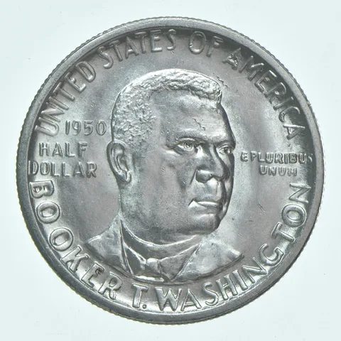 1950-S Booker T Washington Commemorative Half Dollar *9311
