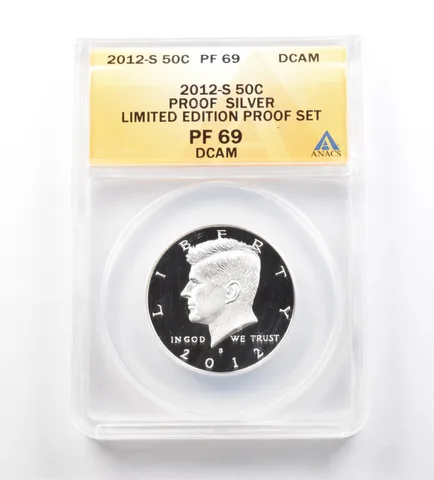 2012-S Kennedy Half Dollar Limited Edition Set PF69 DCAM ANACS *4600