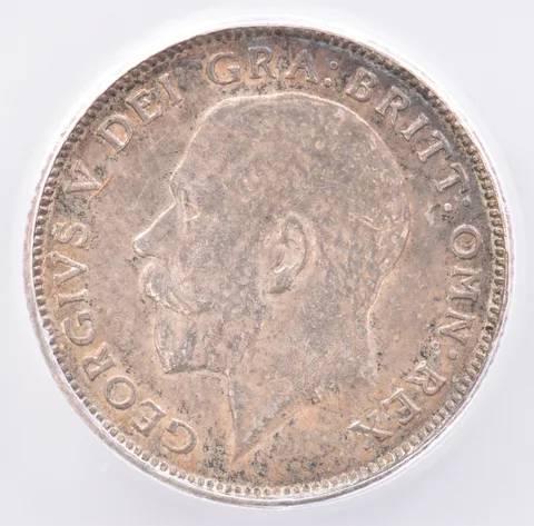 1914 Great Britain 6 Pence KM#815 MS63 ICG Beautiful Tone *1942