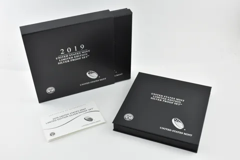 OGP 2019 Limited Edition Silver Proof Set BOX & COA - NO COINS