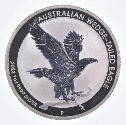 Better Date 2023 Australia $1 1 Oz. Silver Wedge-Tailed Eagle World Coin *740