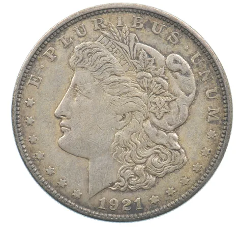 Early - 1921-S Morgan Silver Dollar - 90% US Coin *970