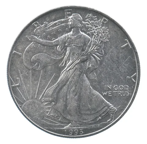 Better Date 1993 American Silver Eagle 1 Troy Oz .999 Fine Silver *632