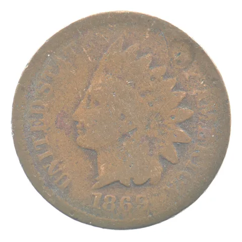 1869 Indian Head Cent *0267