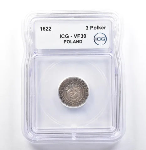 1622 Poland 3 Polker VF30 ICG a9863