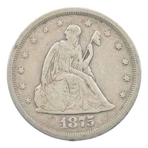 1875-S Seated Liberty Twenty Cents *3588