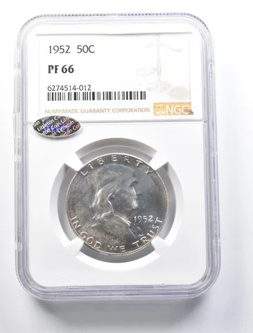 1952 Franklin Half Dollar PF66 NGC Littleton Select a0976