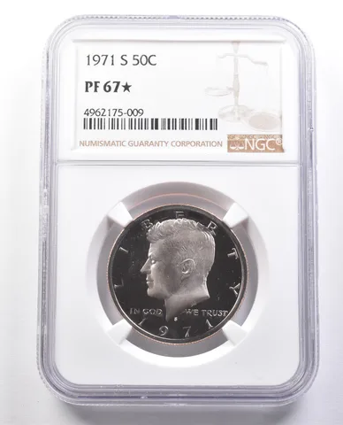 1971-S Kennedy Half Dollar PF67* STAR NGC a9985