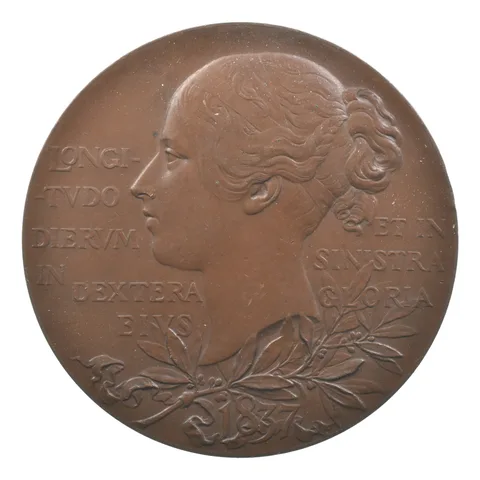 1837 Great Britain Queen Victoria Bronze Medal *0068