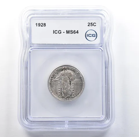 1928 Standing Liberty Quarter MS64 ICG *3085
