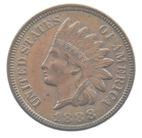 1888 Indian Head Cent *9356