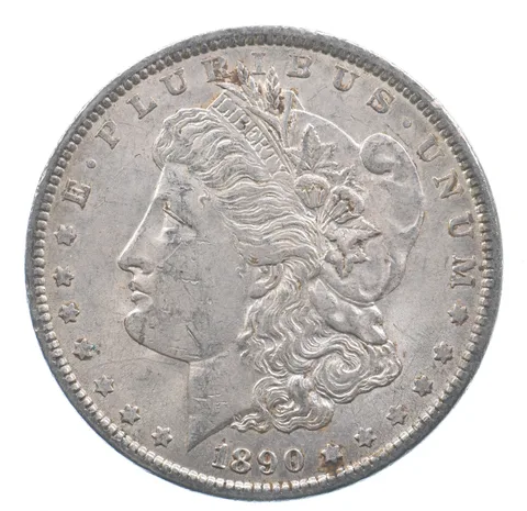 Better 1890 Morgan Silver Dollar - 90% US Coin - Nice Coin *433