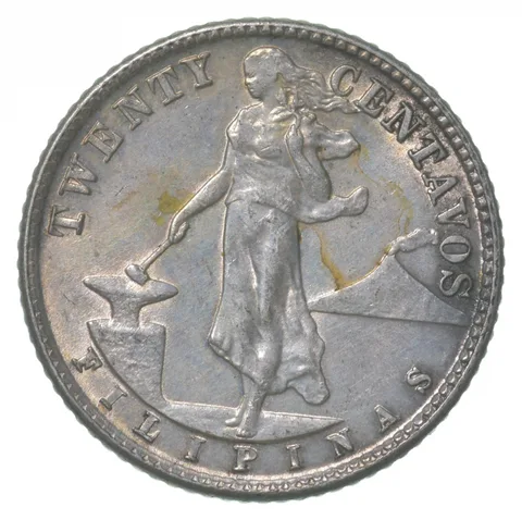 1944-D Philippines 20 Centavos *8443