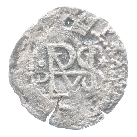 (1555-1598) Lima Peru 1/4 Real Philip II A-22 *1768