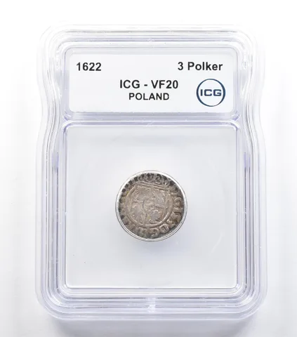 1622 Poland 3 Polker VF20 ICG *5720