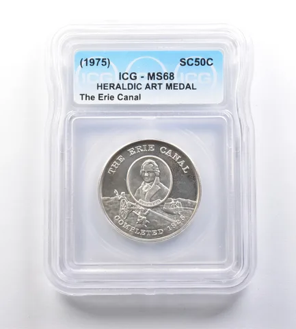 (1975) So-Called Half Dollar The Erie Canal MS68 ICG *7189