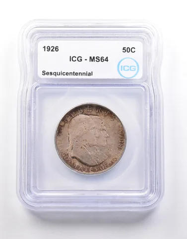 1926 Sesquicentennial Commemorative Half Dollar MS64 ICG *5129