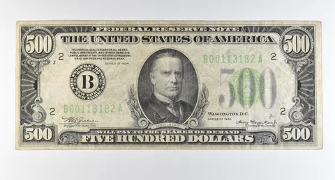 1934 $500 New York NY FRN Light Green Seal *0340