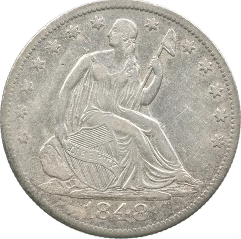 1848-O Seated Liberty Half Dollar *3482