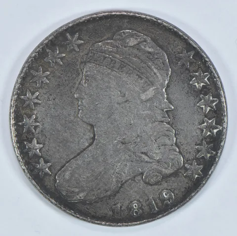 1819 Capped Bust Half Dollar *9018