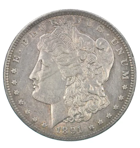 1891-CC Morgan Silver Dollar Beautiful Tone *2056