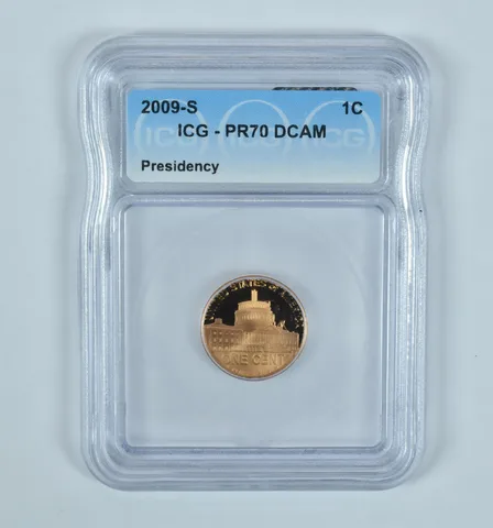 2009-S Lincoln Memorial Cent Presidency PR70 DCAM ICG