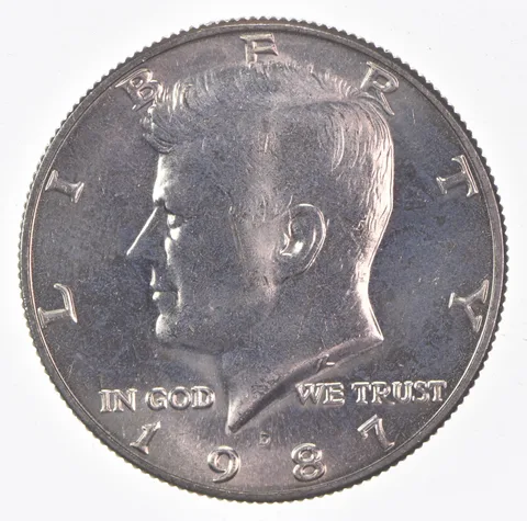 1987-D Kennedy Half Dollar Clad Unc