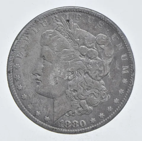 Early - 1880-O Morgan Silver Dollar - 90% US Coin *985