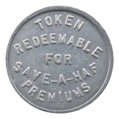 Save-A-Haf Premium Company Incorporated Token *5033
