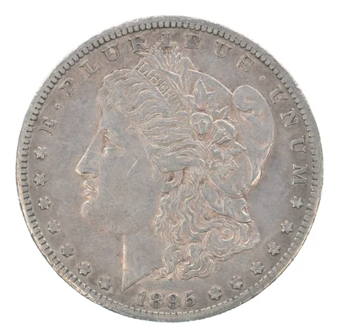 1895-O Morgan Silver Dollar Beautiful Tone *6244