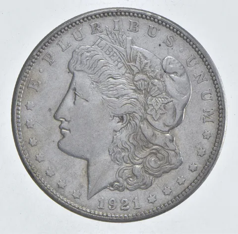 1921-D Morgan Silver Dollar - Last Year Issue 90% $1 Bullion *525
