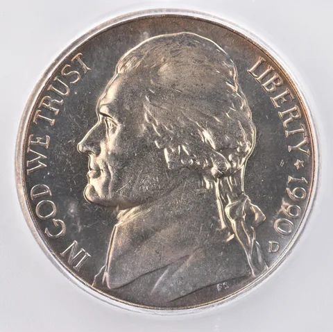1990-D Jefferson Nickel MS66 FS ICG Beautiful Tone *0814