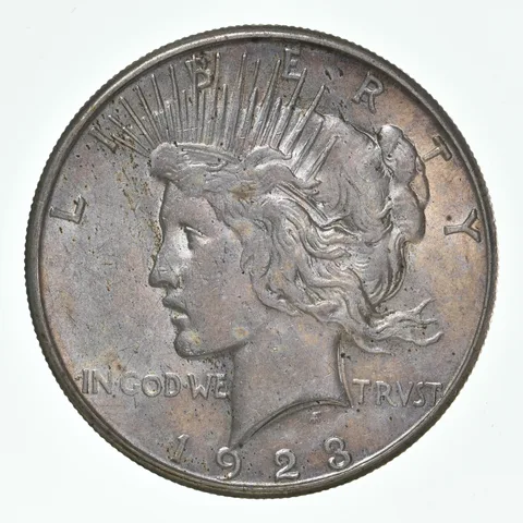 1923-S Peace Silver Dollar - Original Tone *2498