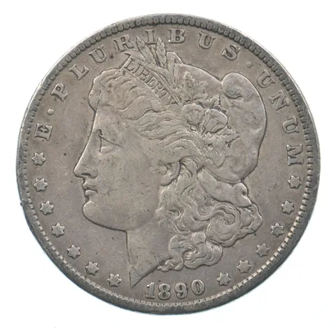 Early - 1890 Morgan Silver Dollar - 90% US Coin *556
