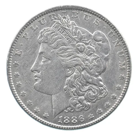 Better 1886 Morgan Silver Dollar - 90% US Coin - Nice Coin *611