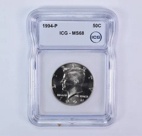1994-P Kennedy Half Dollar MS68 ICG
