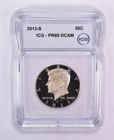 2013-S Kennedy Half Dollar PR69 DCAM ICG