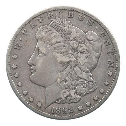 1892-CC Morgan Silver Dollar *3509