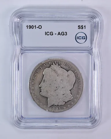 1901-O Morgan Silver Dollar AG3 ICG Lowball