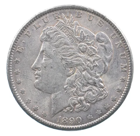 Better 1890 Morgan Silver Dollar - 90% US Coin - Nice Coin *318