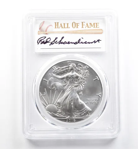 2016 (S) American Silver Eagle Red Schoendienst MS70 PCGS *9906