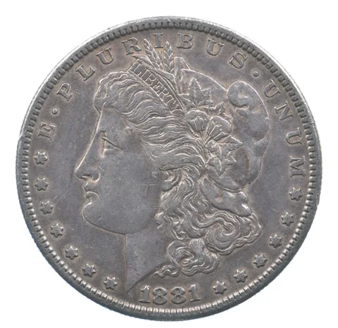 Better 1881-S Morgan Silver Dollar - 90% US Coin - Nice Coin *517