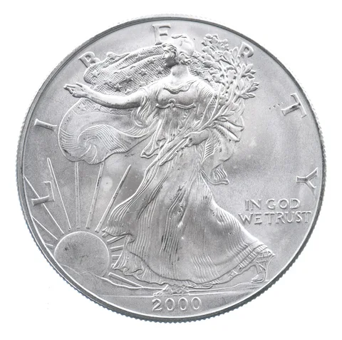 Better Date 2000 American Silver Eagle 1 Troy Oz .999 Fine Silver *707