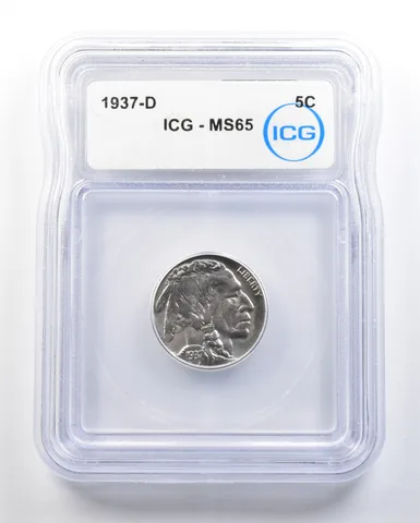 1937-D Indian Head Buffalo Nickel MS65 ICG *0688