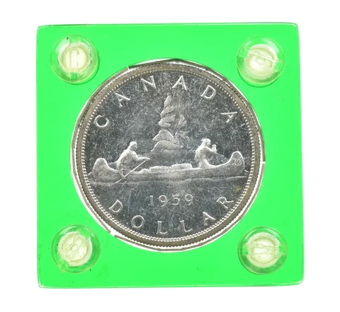 1959 Canada 1 Dollar Voyageurs *7693