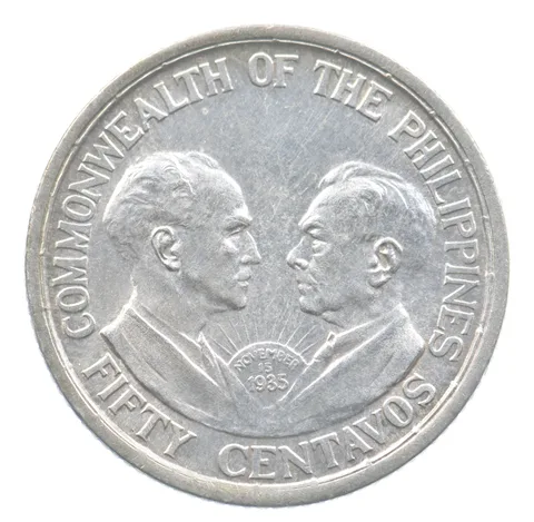 1936 M Philippines 50 Cents KM#176 *2081
